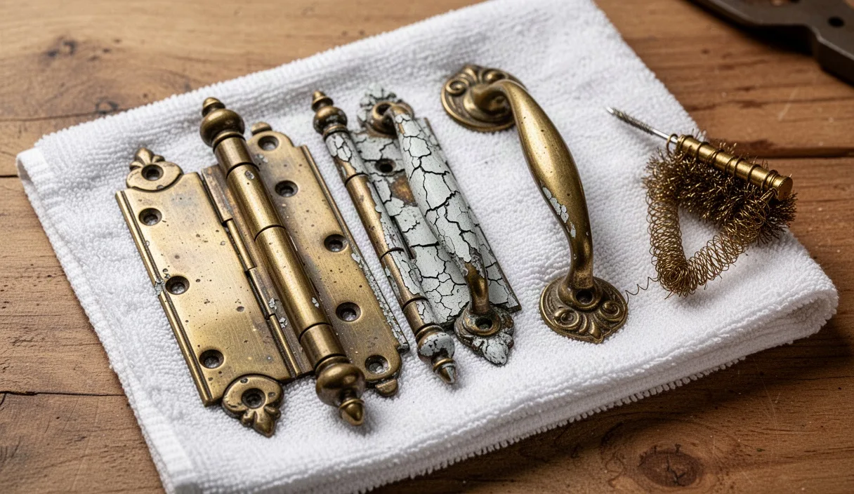Stripping Paint from Old Hardware Without Fumes